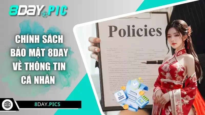 Chính sách bảo mật 8DAY về thông tin cá nhân